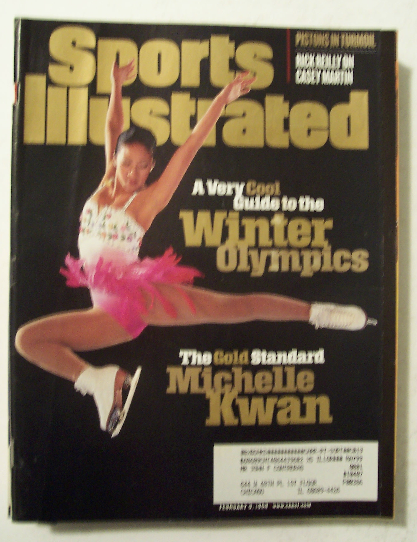 Sports Illustrated Magazine-February 9, 1998-M Kwan