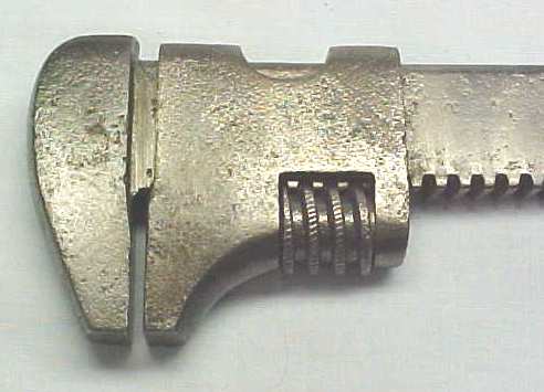 Barnes Adjustable 4 inch Wrench  Rare!