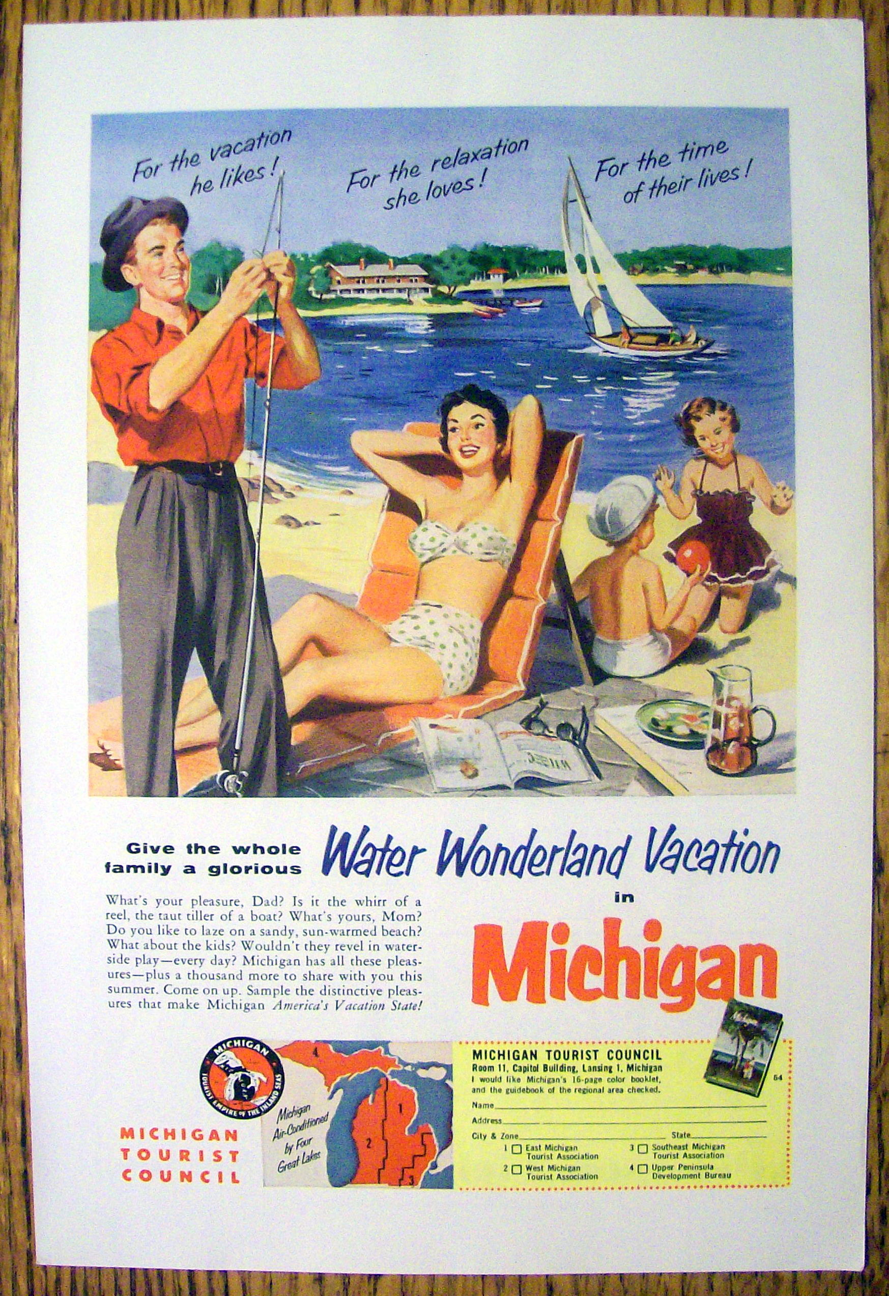 1954 Michigan (Water Wonderland Vacation)
