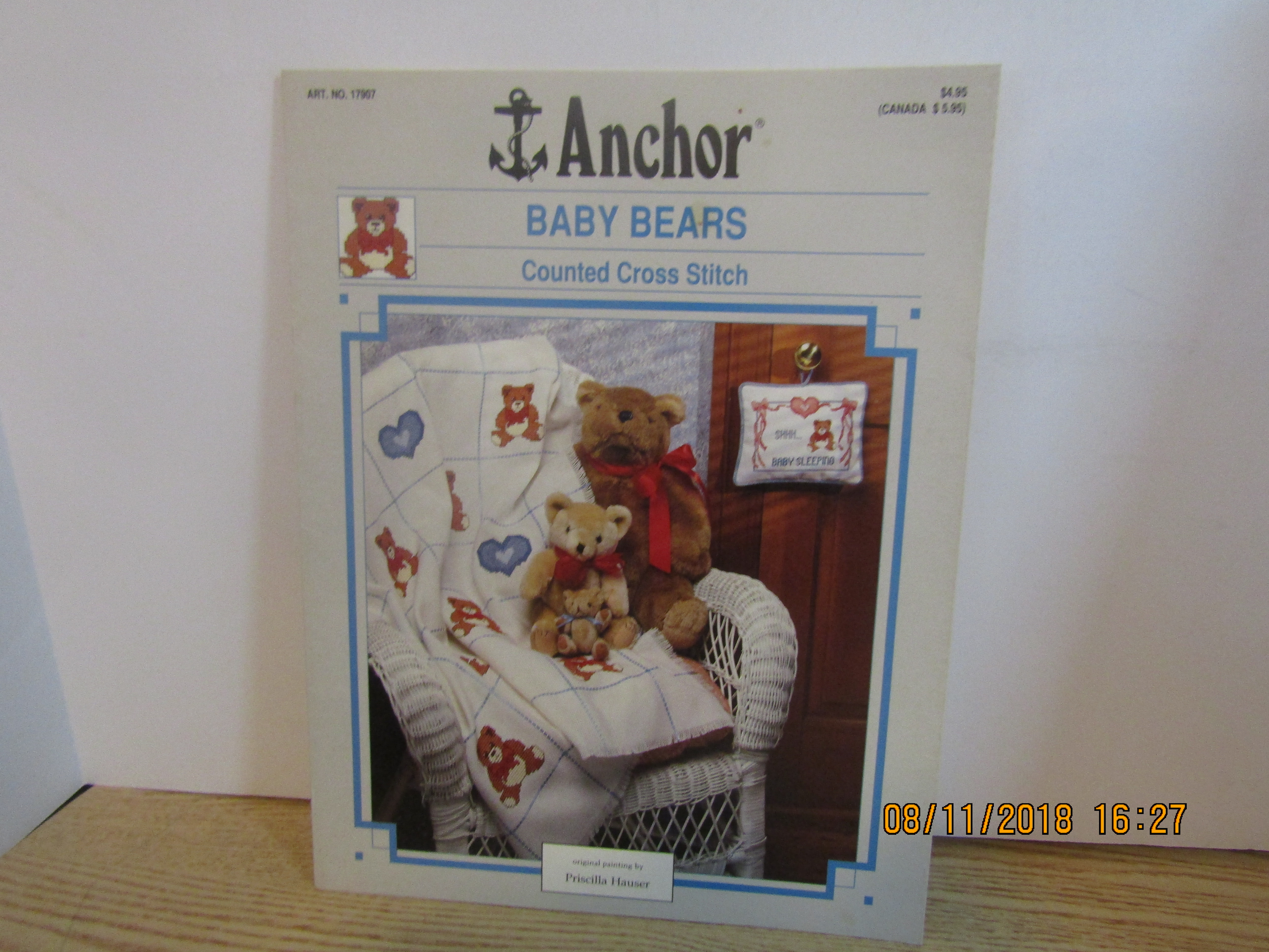 Anchor Baby Bears Cross Stitch Book #17907