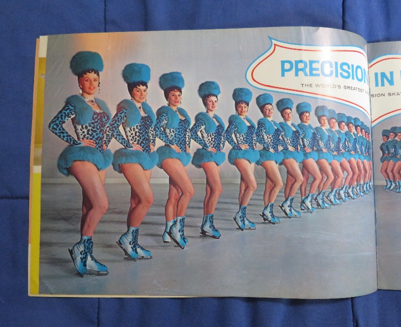 Original 1962 Ice Capades Program 22nd Fabulous Edition (George Petty Pin Up Girl Cover)