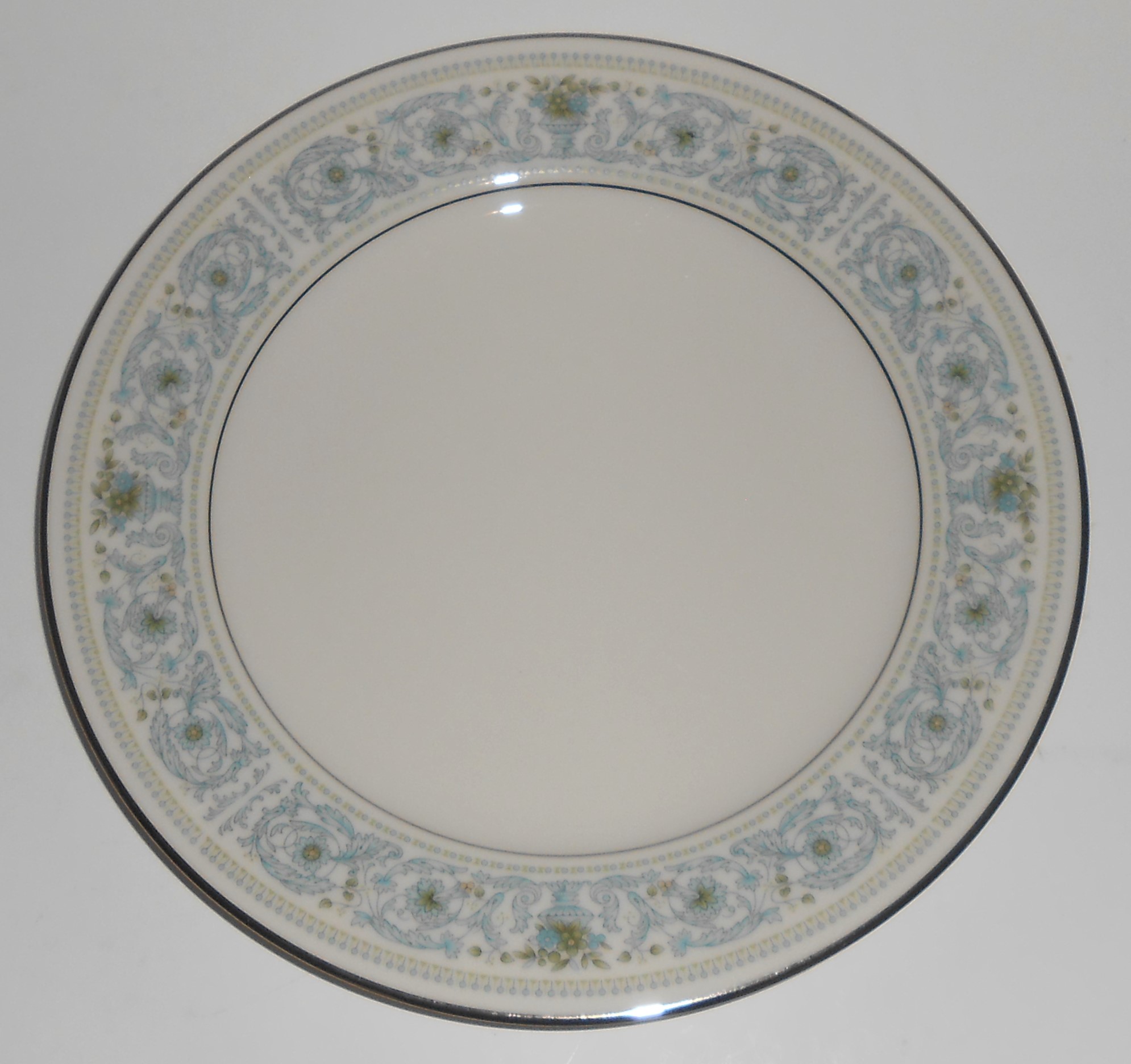 Noritake Porcelain China Monteleone w/Platinum Salad Pl