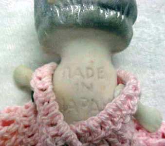 All Bisque Doll Flapper Style Pink Dress Miniature