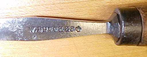 Butcher Tanged Mortise Chisel 11/64 inch wide