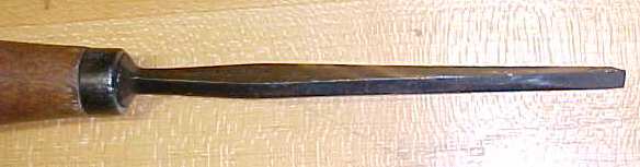 Butcher Tanged Mortise Chisel 11/64 inch wide
