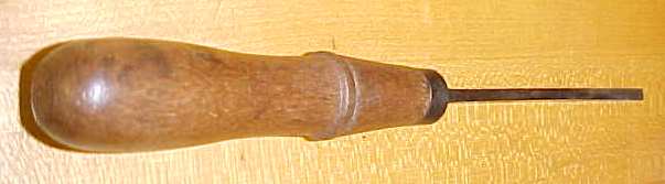 Butcher Tanged Mortise Chisel 11/64 inch wide