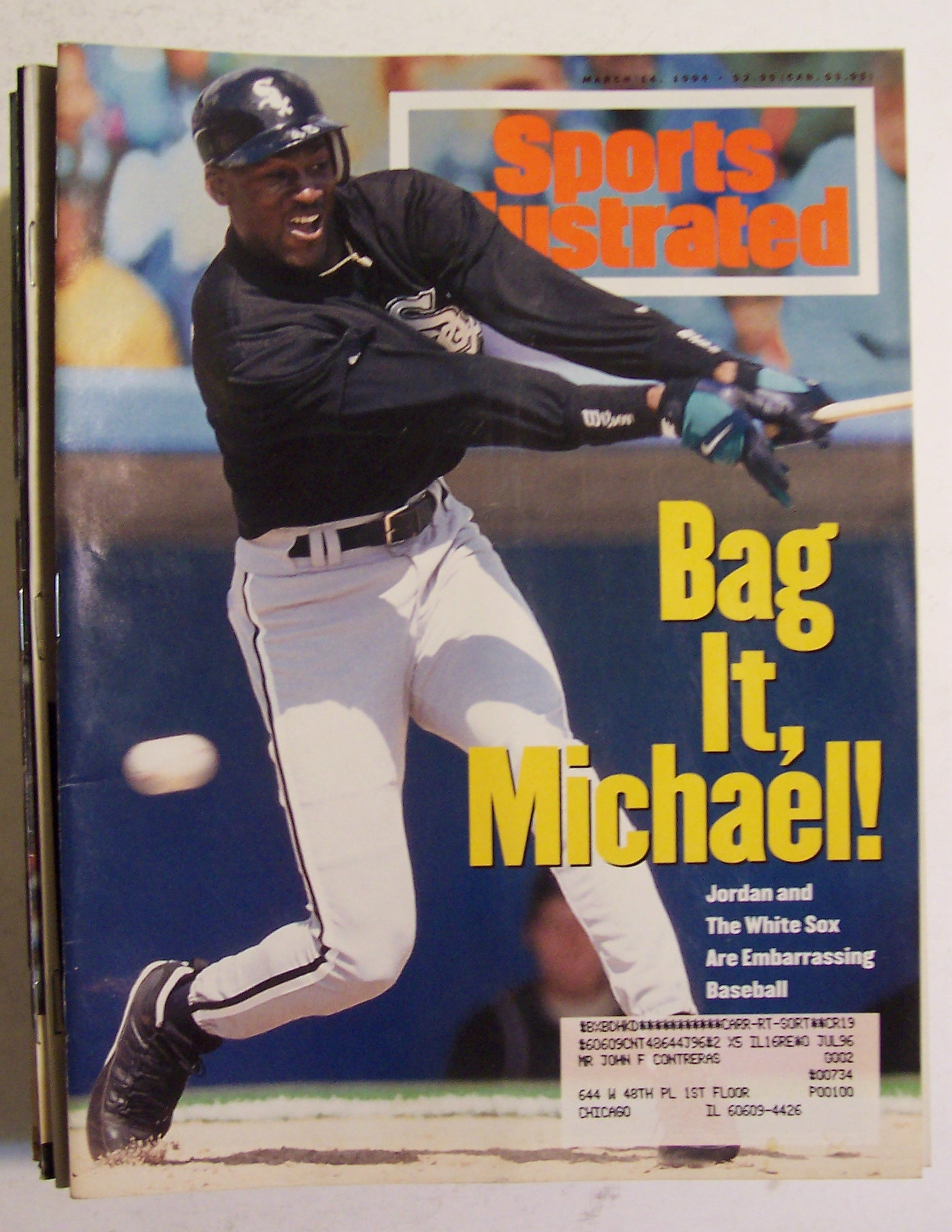 Sports Illustrated-March 14, 1994-Michael Jordan