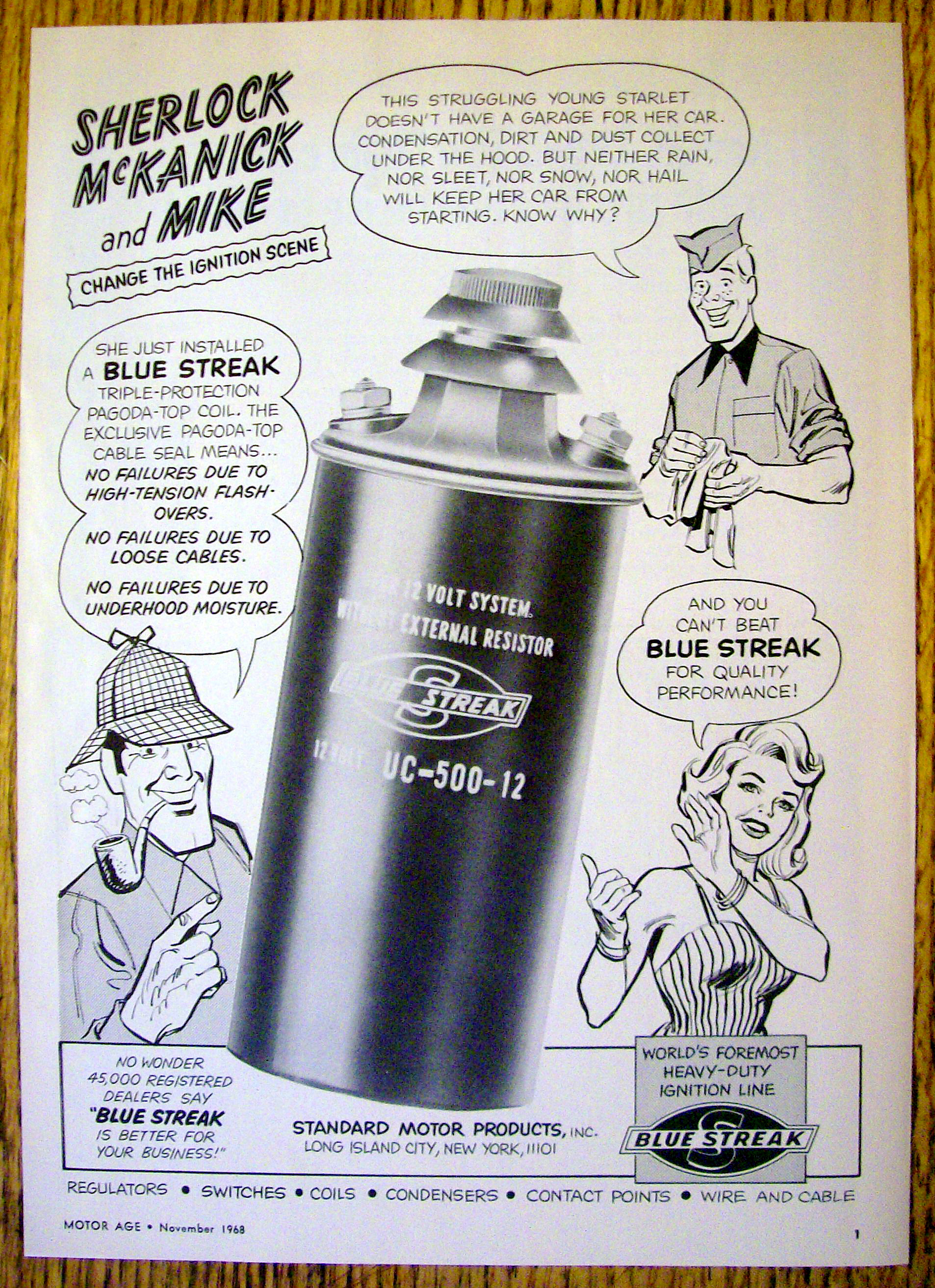 1968 Blue Streak Top Coil with Sherlock McKanick & Mike