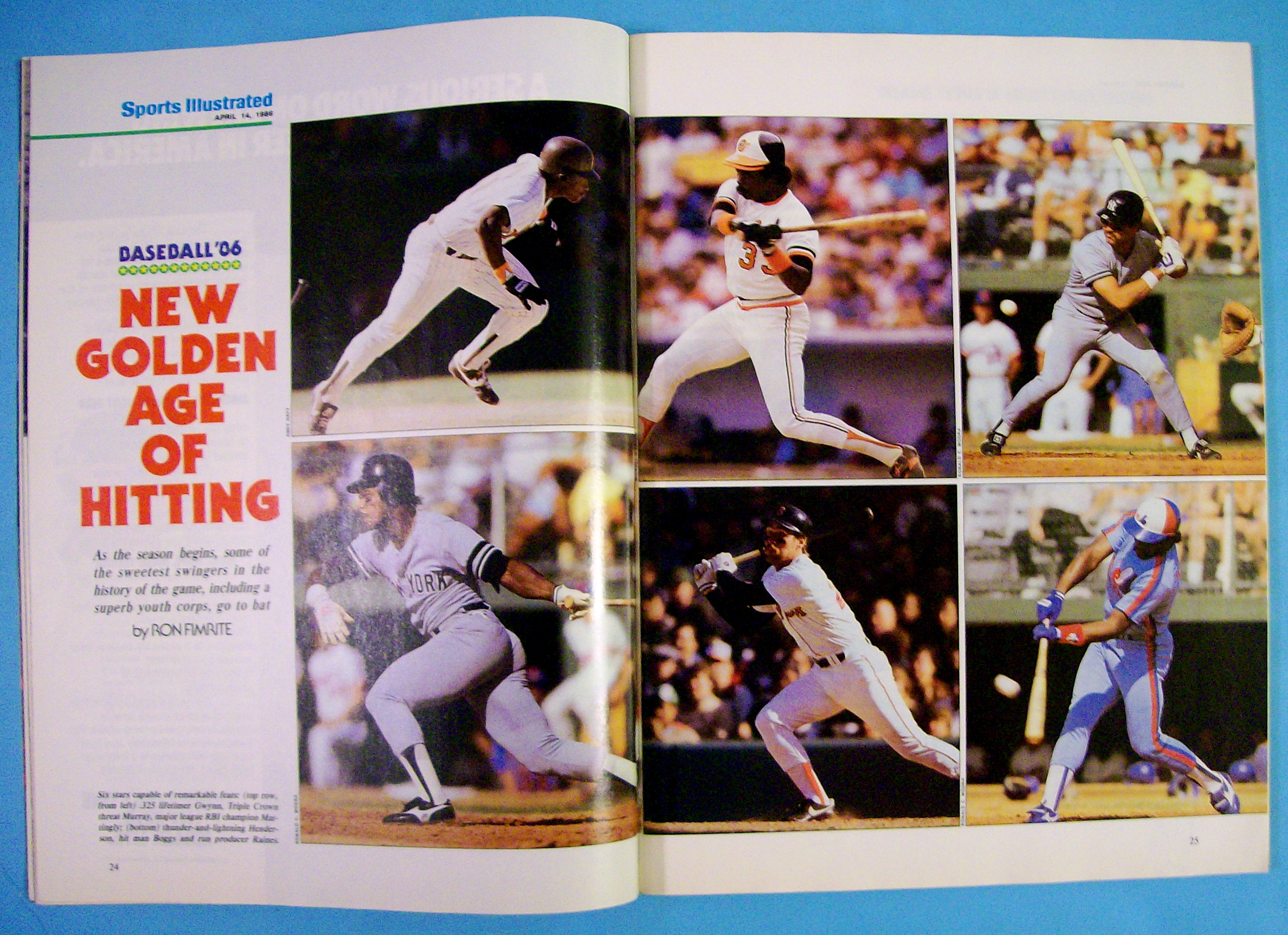 Sports Illustrated Magazine-Apr 14, 1986-Baseball 1986