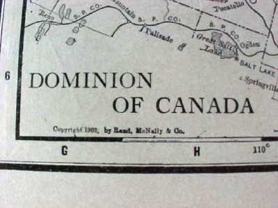 Antique Map Alaska Yukon Canada 1912