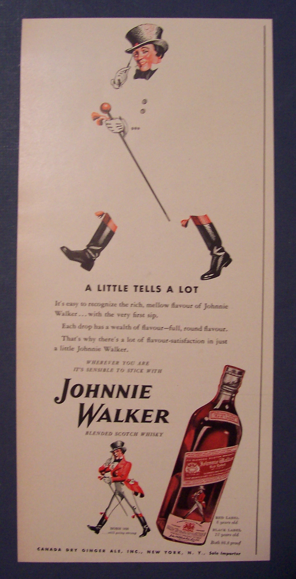1942 Johnnie Walker Red Whiskey