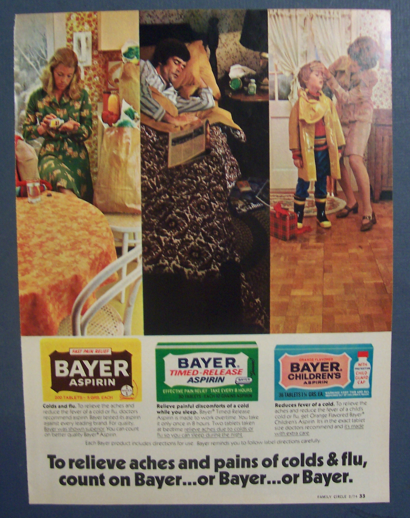 1974 Bayer Aspirin