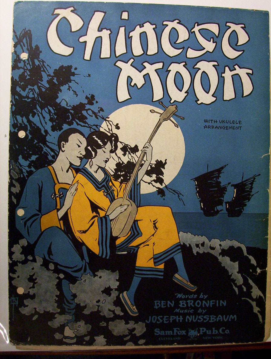 Sheet Music For 1926 Chinese Moon