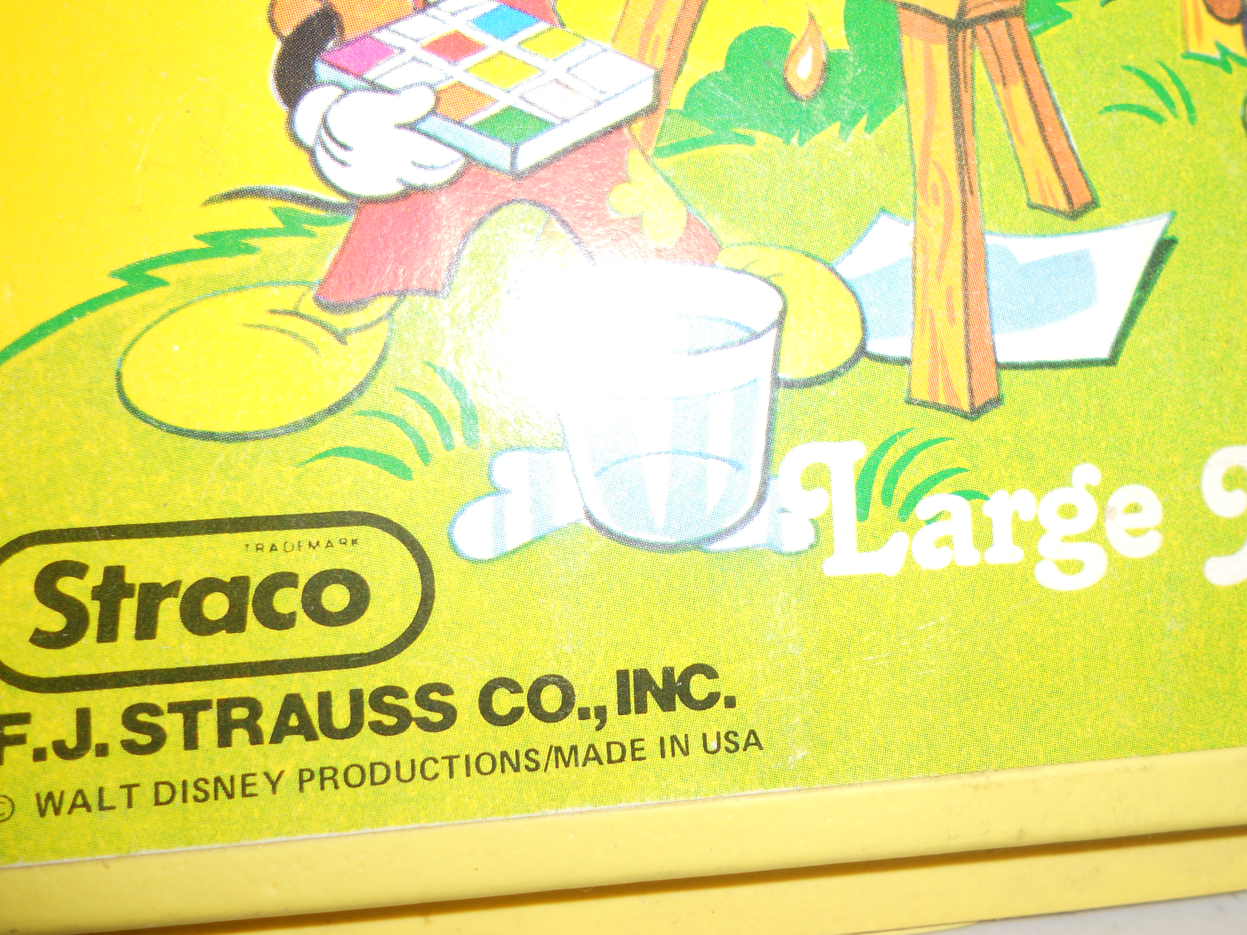Disney Mickey Mouse Paint Set Straco Strauss
