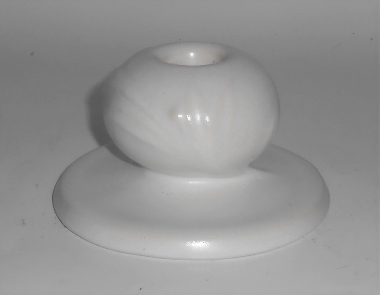 Roseville Pottery Ivory 2nd Line Candlestick