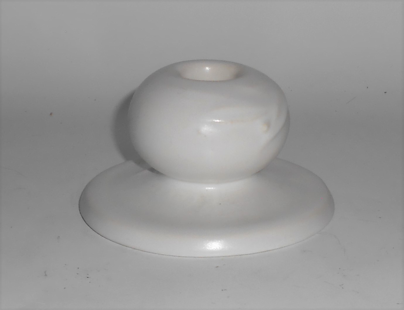 Roseville Pottery Ivory 2nd Line Candlestick