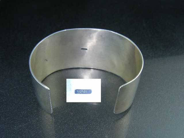 Navajo Pots Sterling Silver Cuff Bracelet