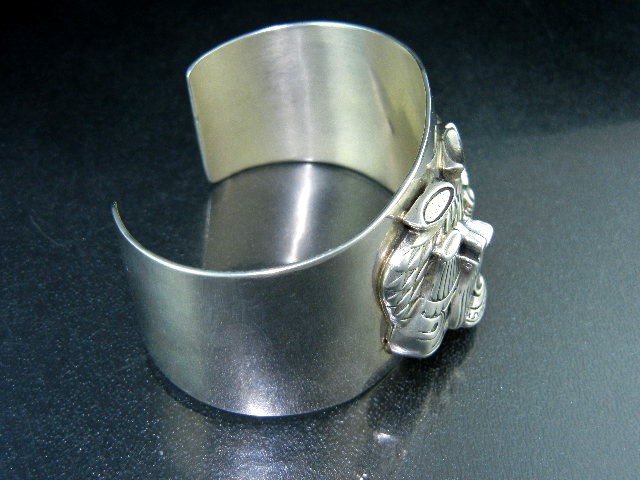 Navajo Pots Sterling Silver Cuff Bracelet