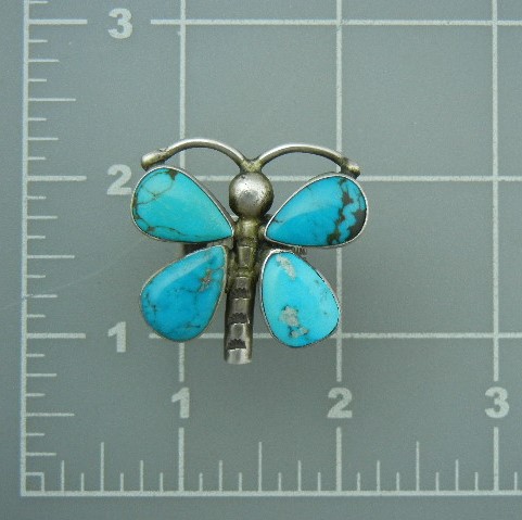 Rocki Gorman Gary G Sterling Silver Turquoise Ring