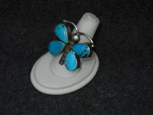 Rocki Gorman Gary G Sterling Silver Turquoise Ring