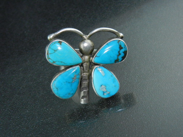 Rocki Gorman Gary G Sterling Silver Turquoise Ring