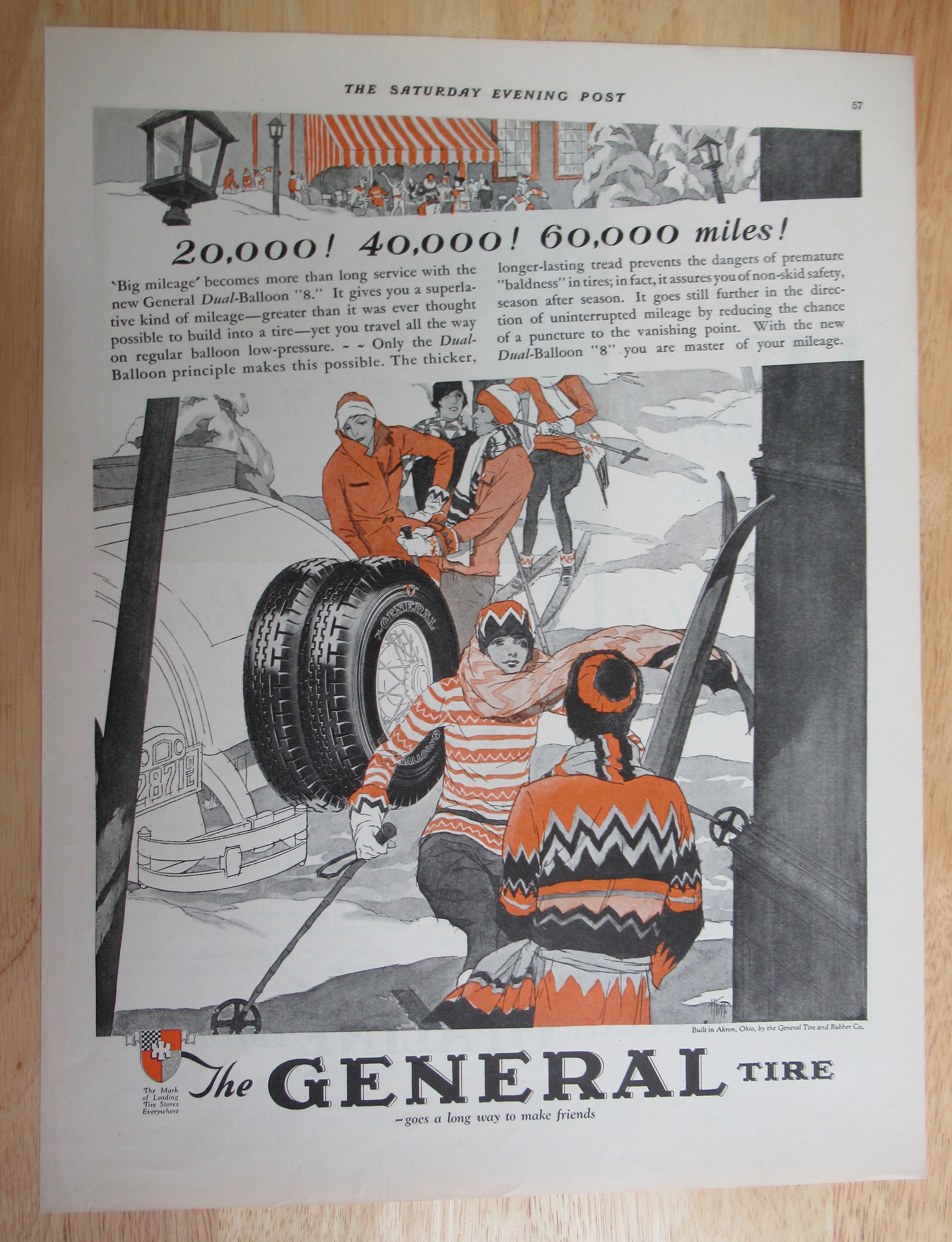 1929 General Tire with General Dual Balloon 8 Tire