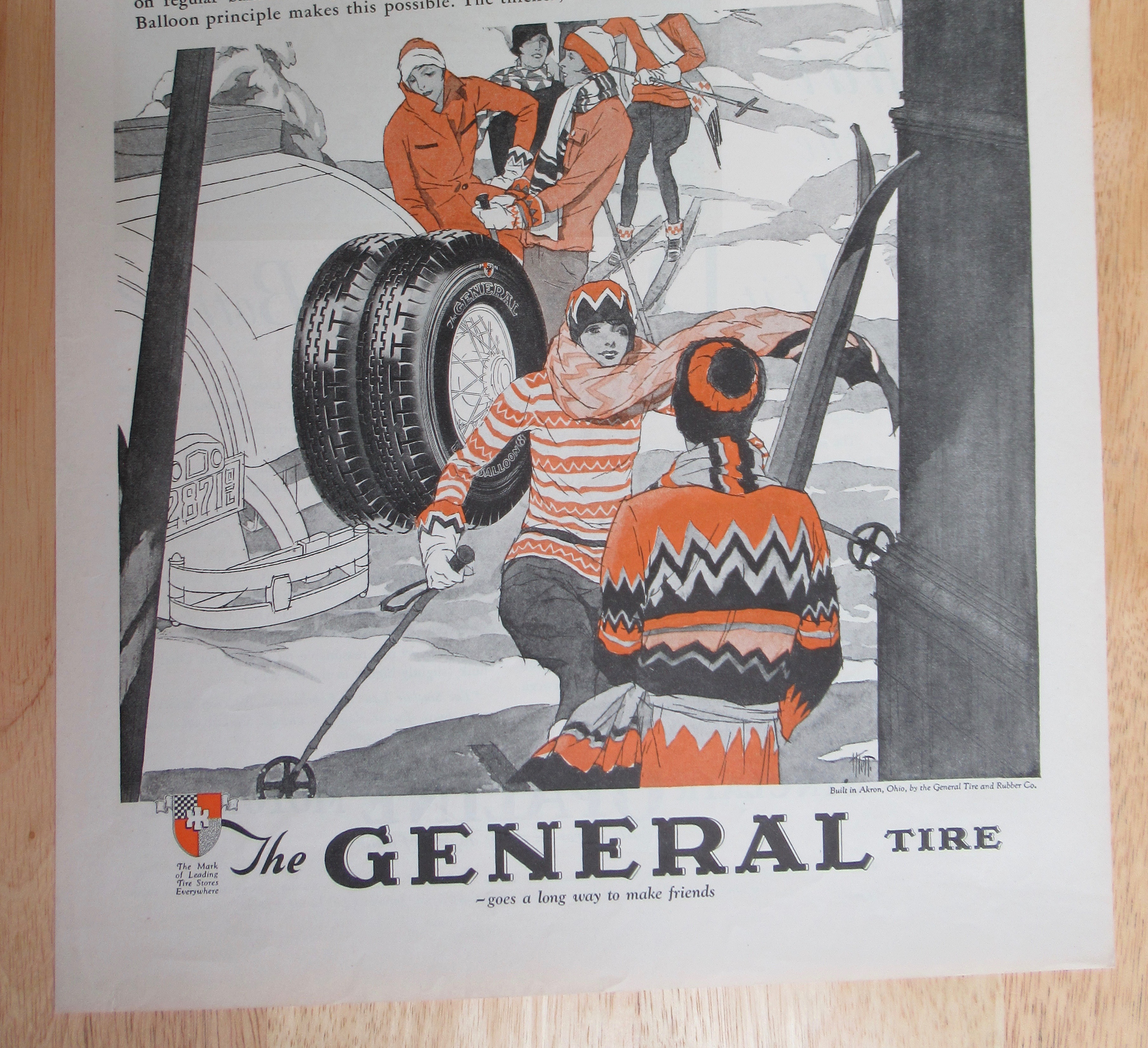 1929 General Tire with General Dual Balloon 8 Tire