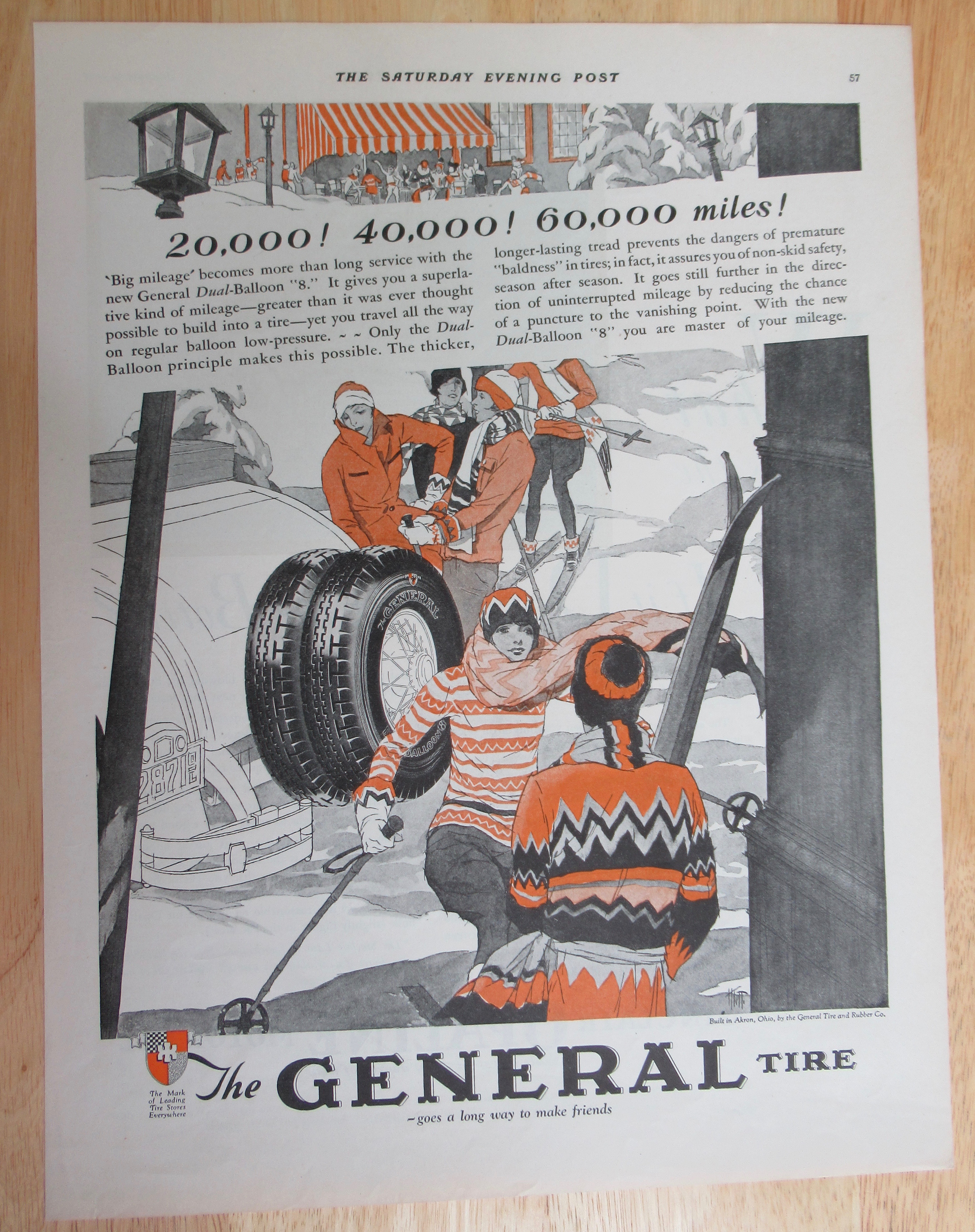 1929 General Tire with General Dual Balloon 8 Tire