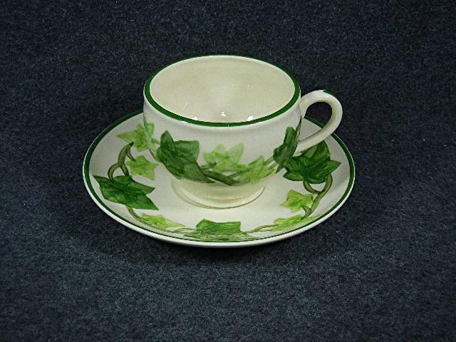 Franciscan Ivy Cup and Saucer California USA