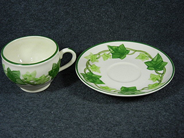 Franciscan  Ivy  Cup and Saucer California USA