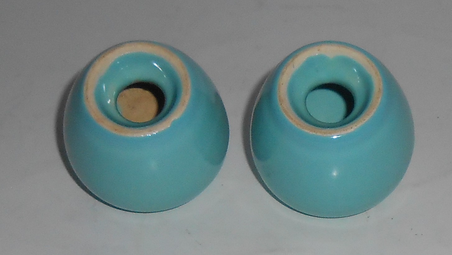 Bauer Pottery La Linda Gloss Turquoise Salt & Pepper Sh