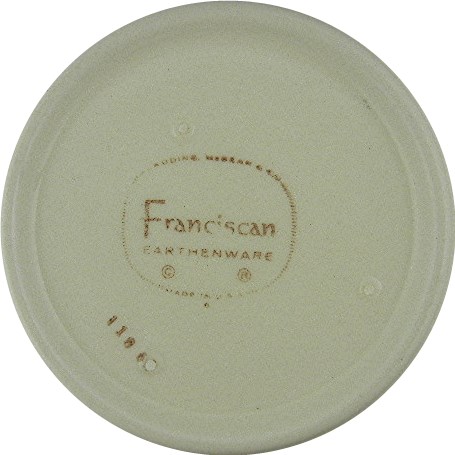 Franciscan Ivy  Cup and Saucer California USA