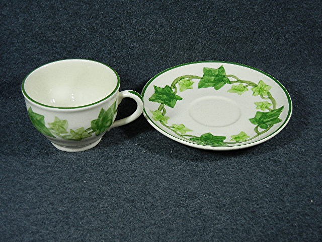 Franciscan Ivy  Cup and Saucer California USA