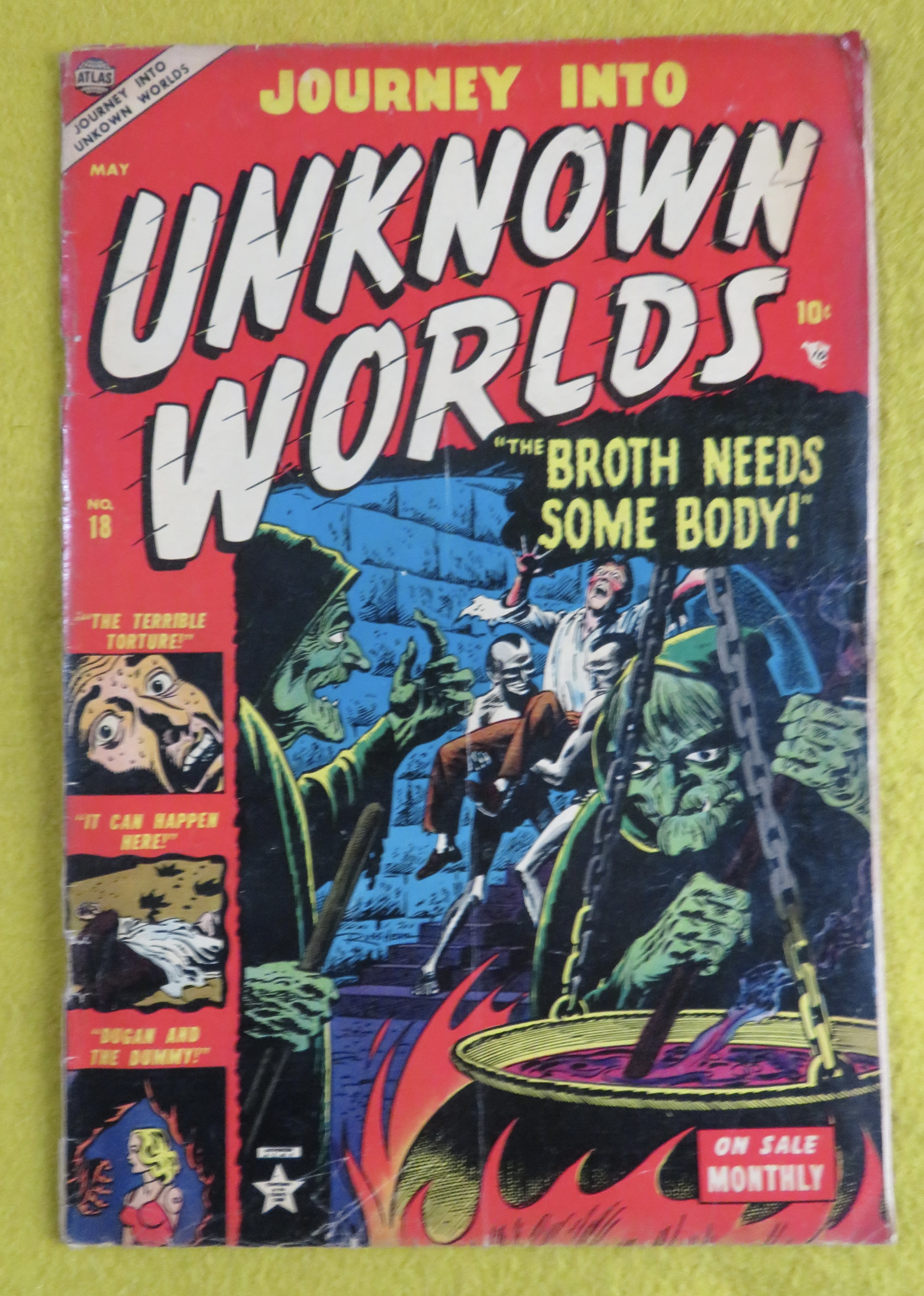 Unknown Worlds Comic May 1953 Broth Needs Somebody