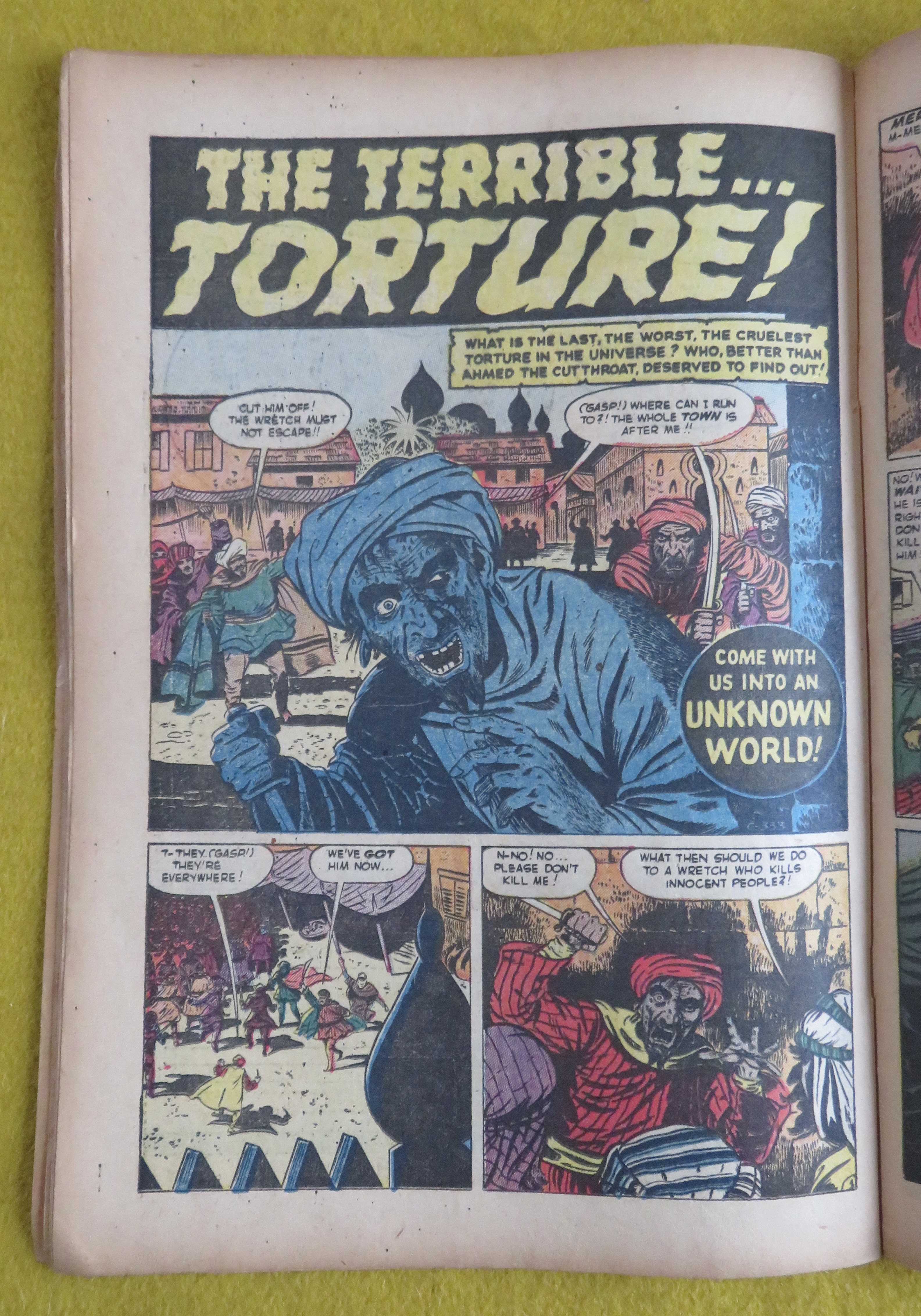 Unknown Worlds Comic May 1953 Broth Needs Somebody