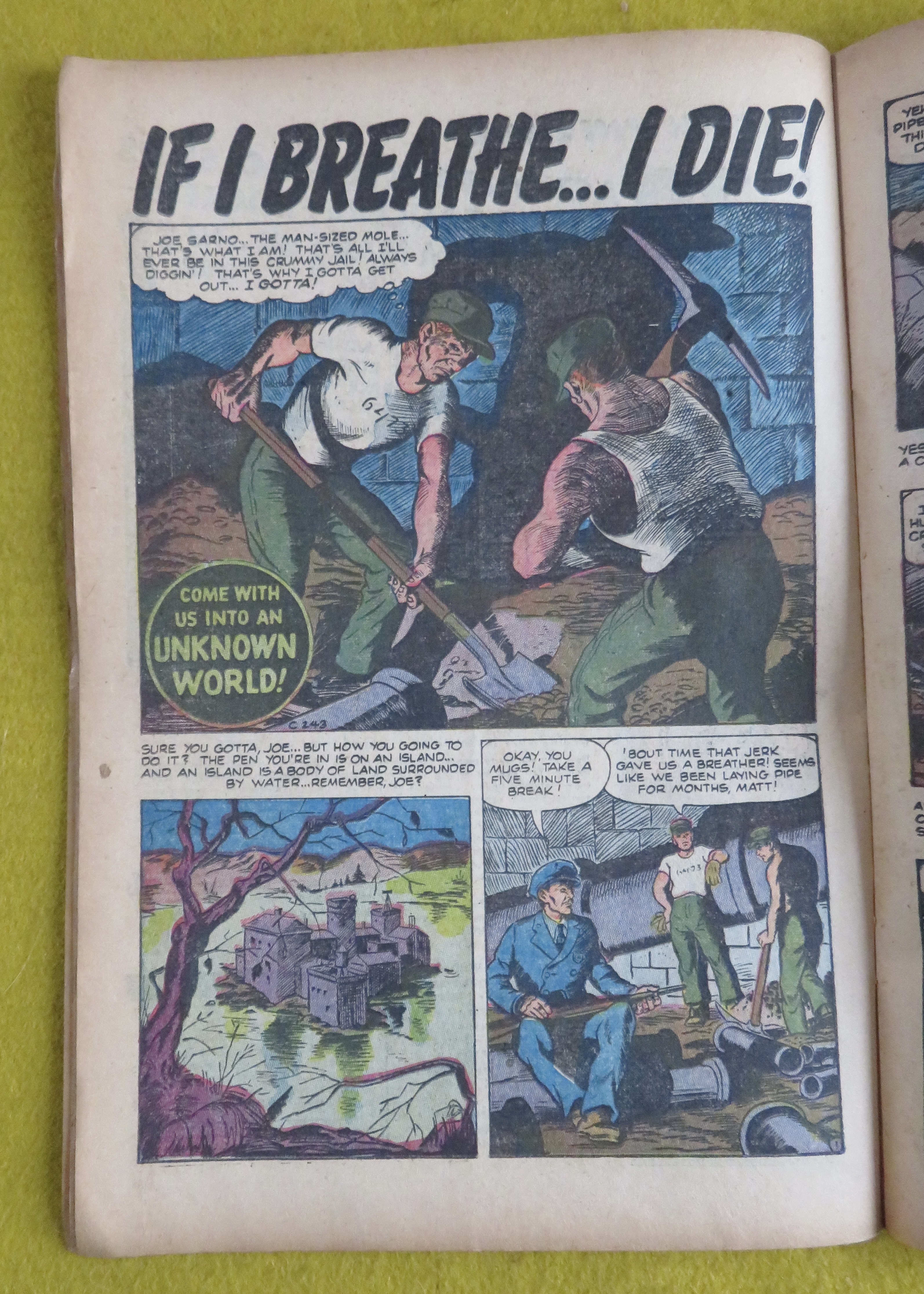Unknown Worlds Comic May 1953 Broth Needs Somebody