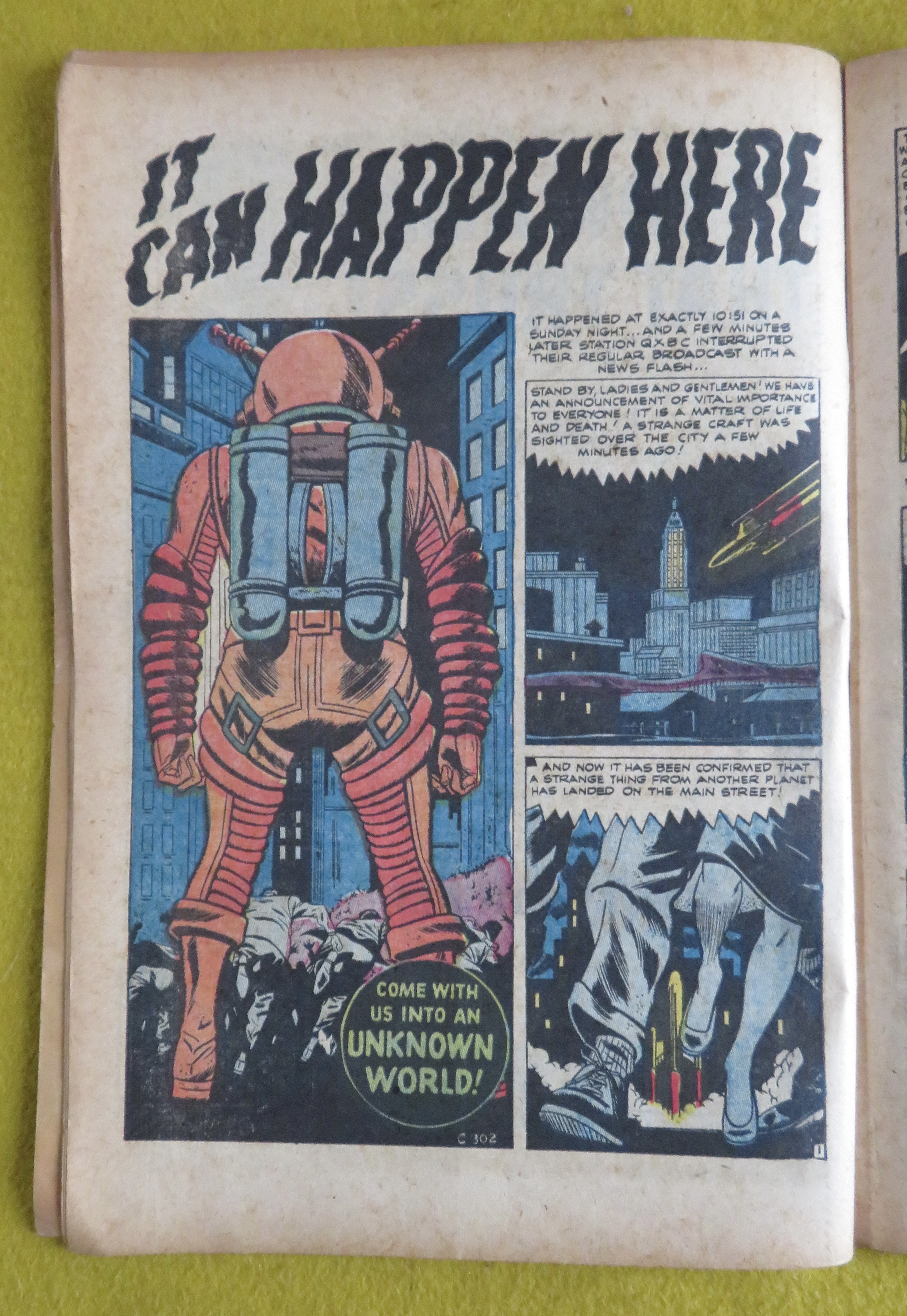 Unknown Worlds Comic May 1953 Broth Needs Somebody