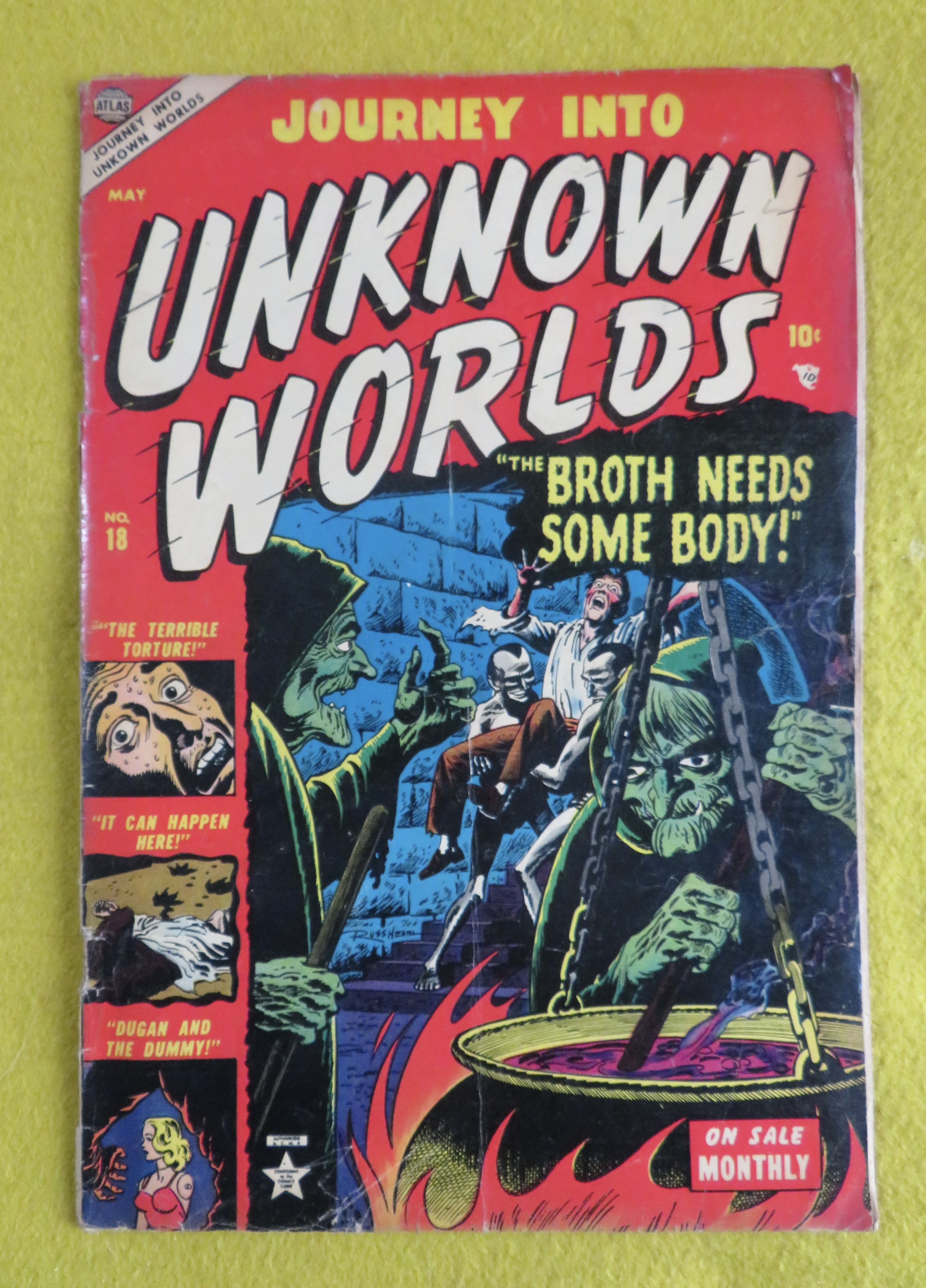 Unknown Worlds Comic May 1953 Broth Needs Somebody
