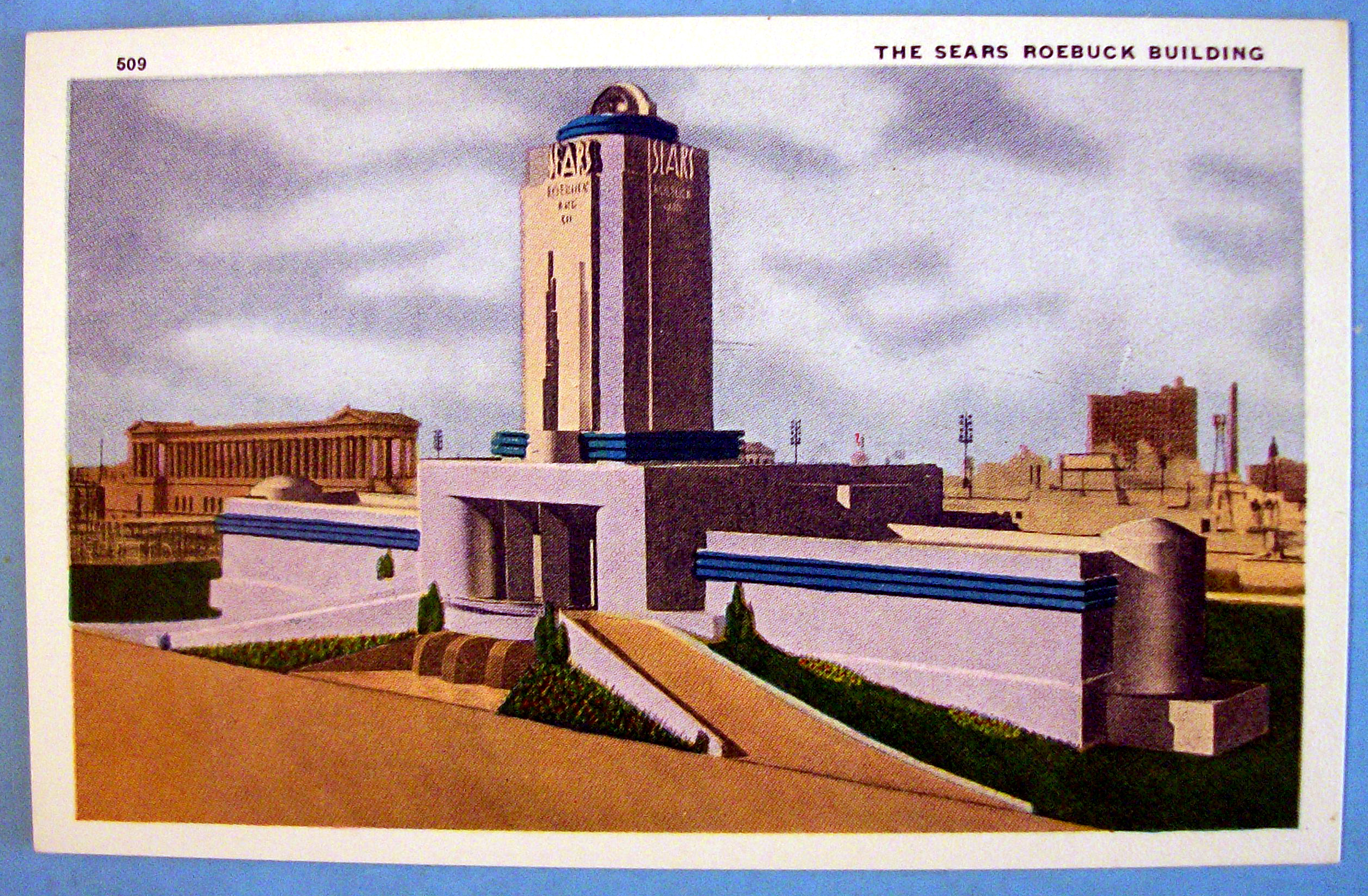 1933 Century of Progress, The Sears Roebuck Postcard