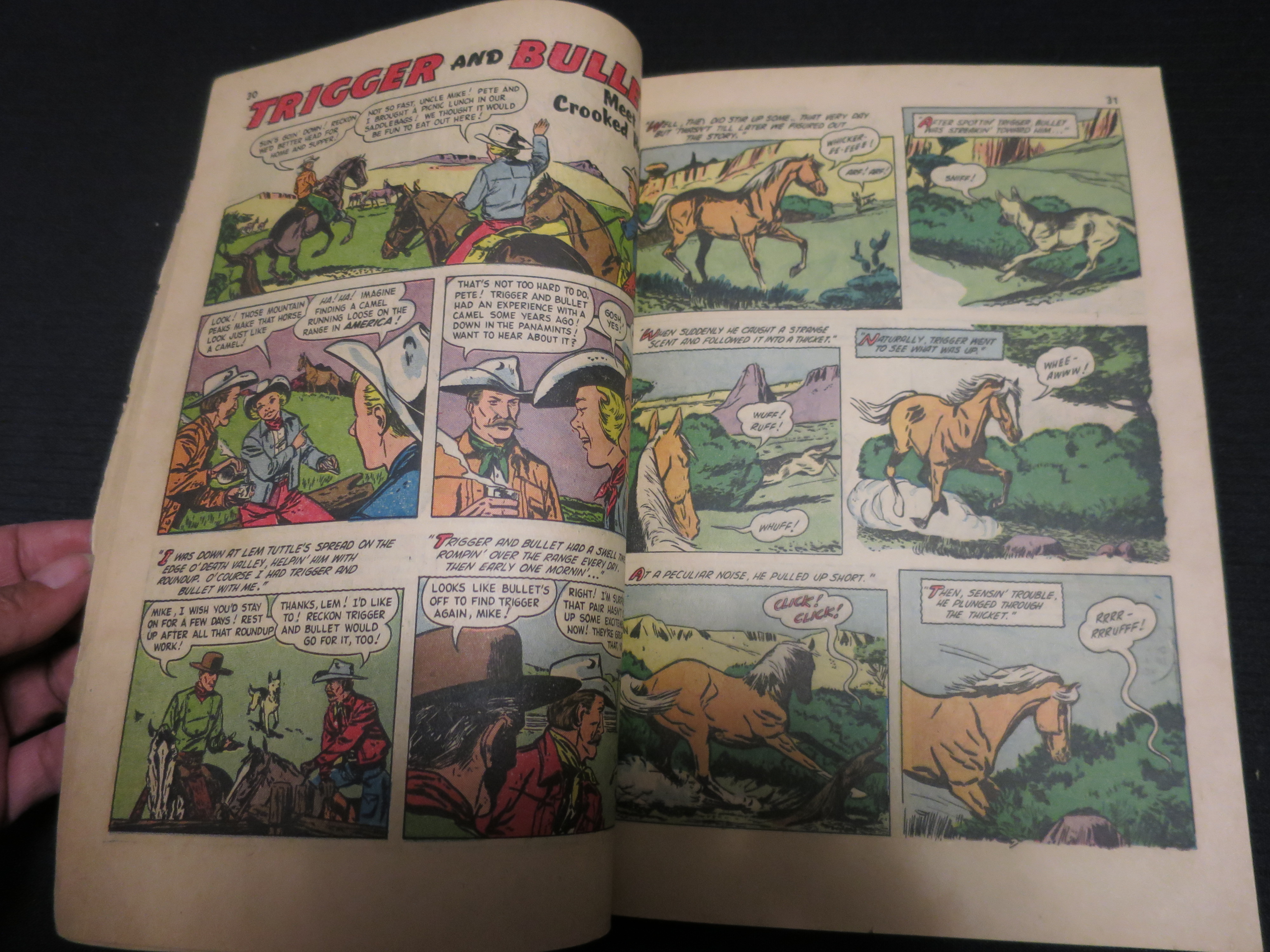 Western Roundup Giant Comic Book 1958