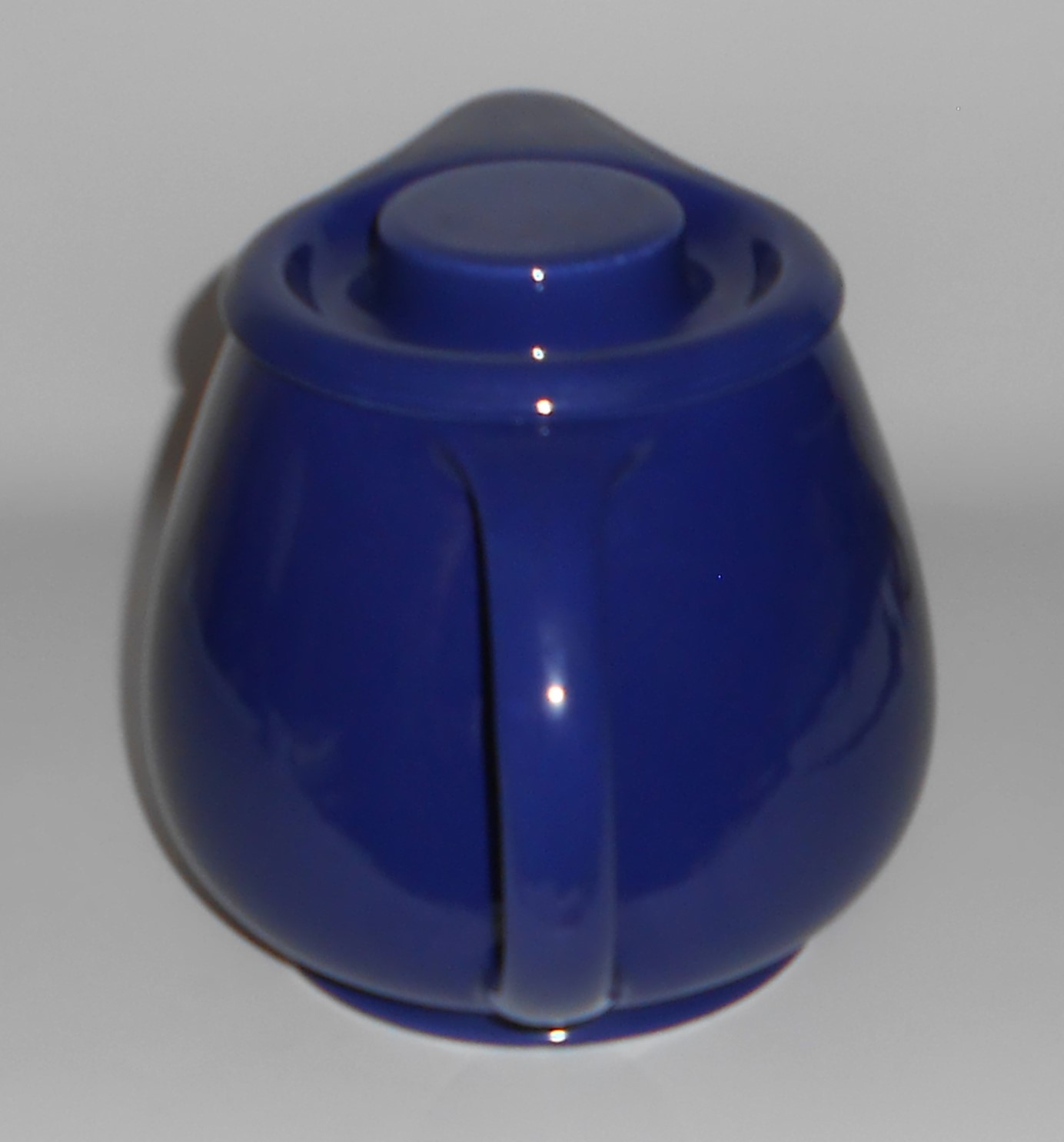 VINTAGE Homer Laughlin Kitchen Kraft Cobalt Covered Pit