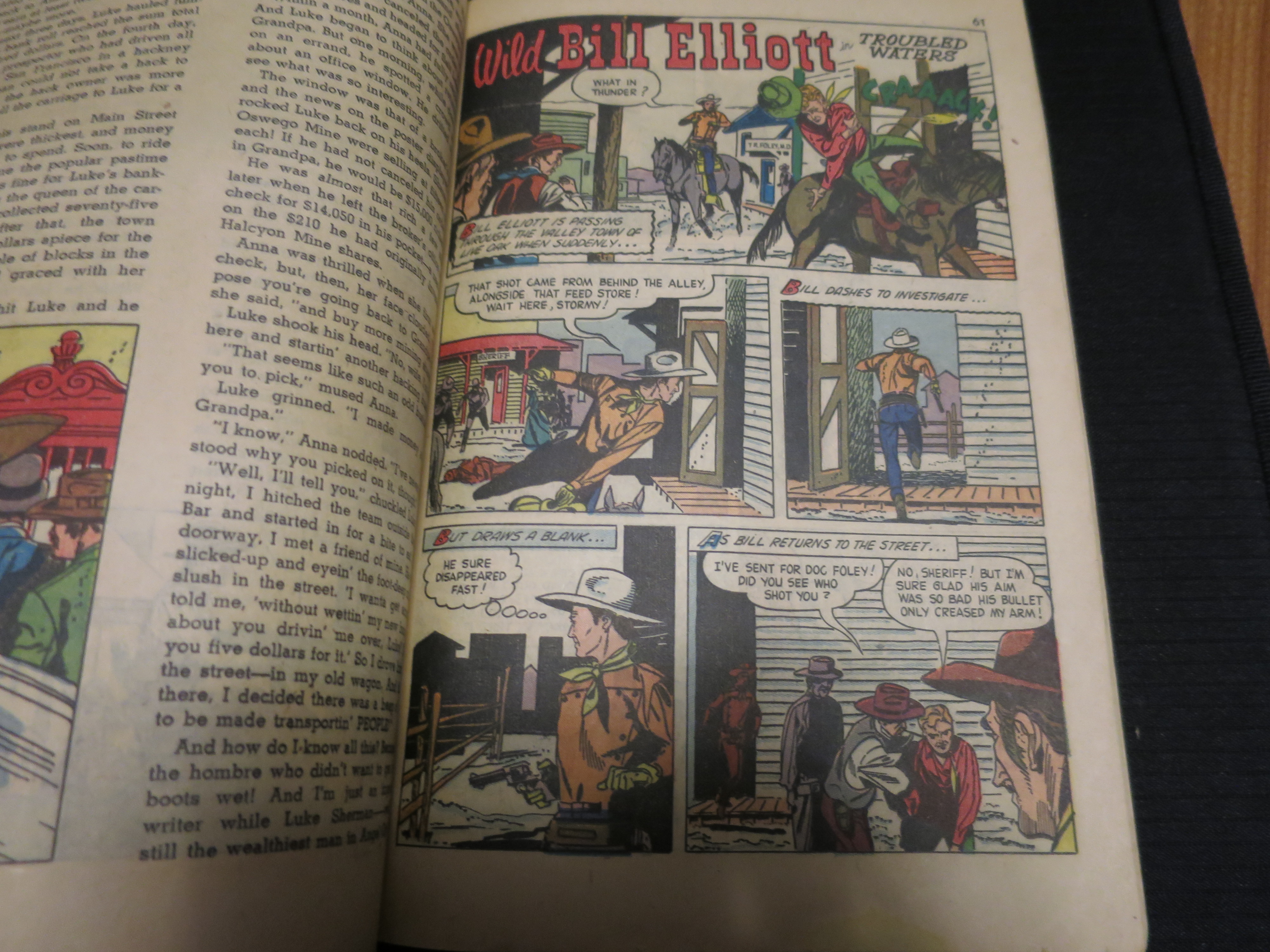 Western Roundup Giant Comic Book 1958