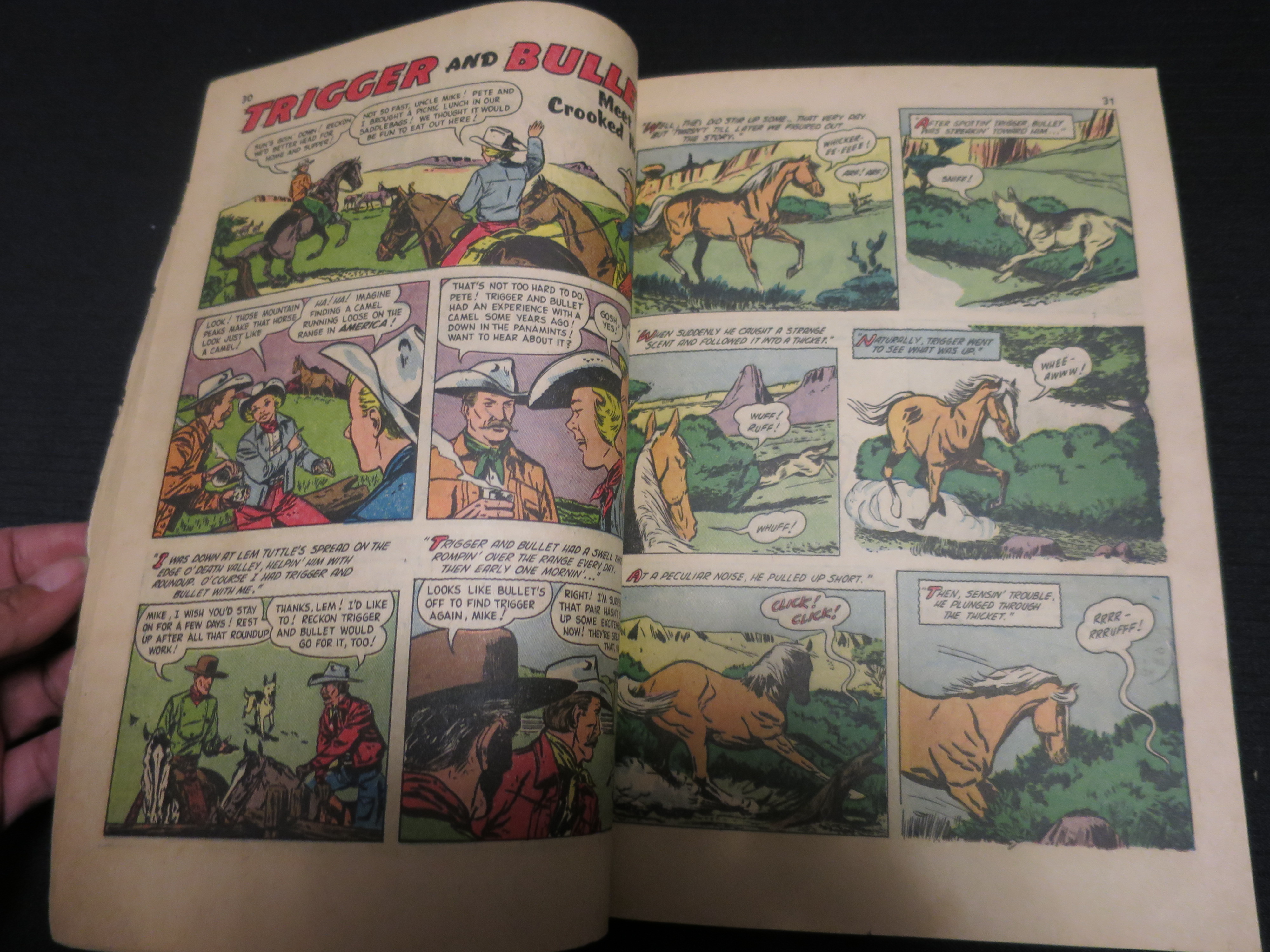 Western Roundup Giant Comic Book 1958