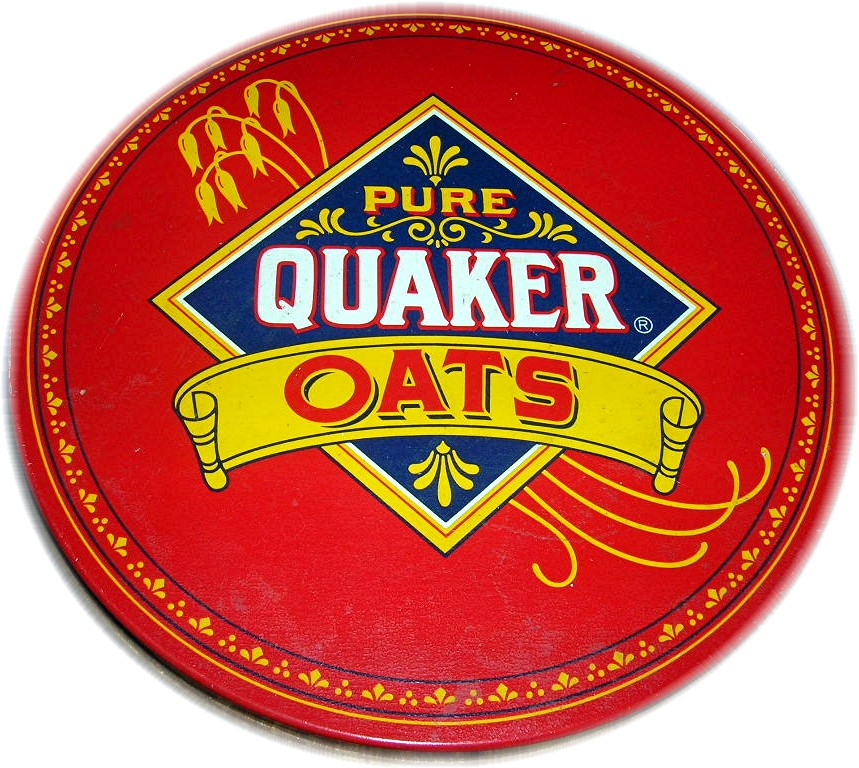 Quaker Oats Canister Tin 1983