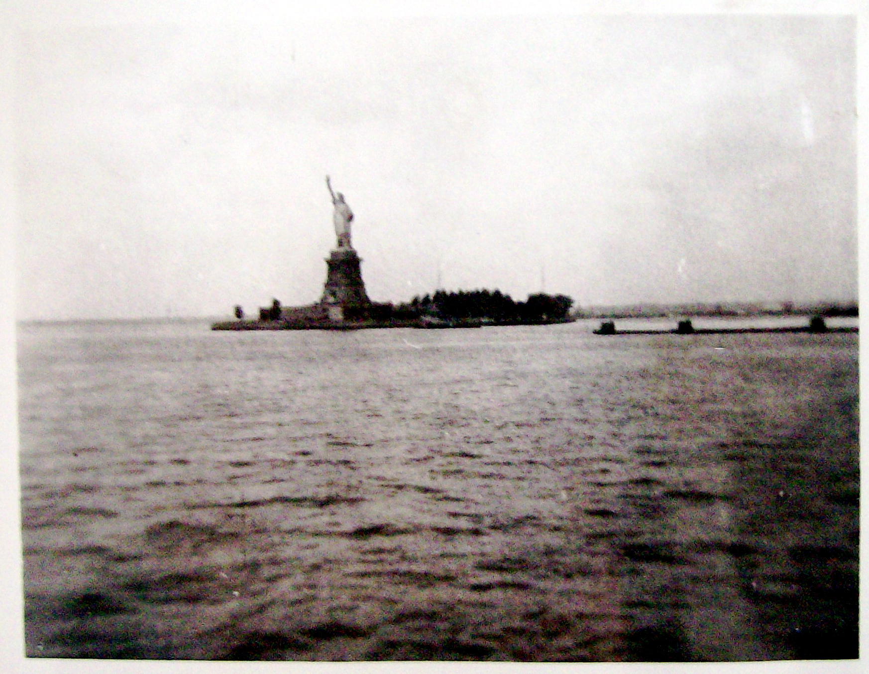 1939 Photograph Of The Statue of Liberty, New York