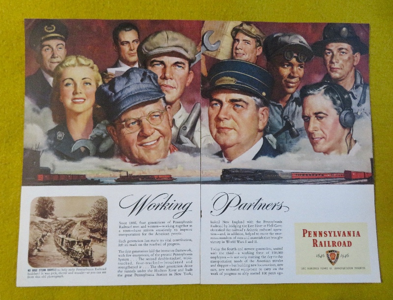 1946 Pennsylvania Railroad with Working Partners