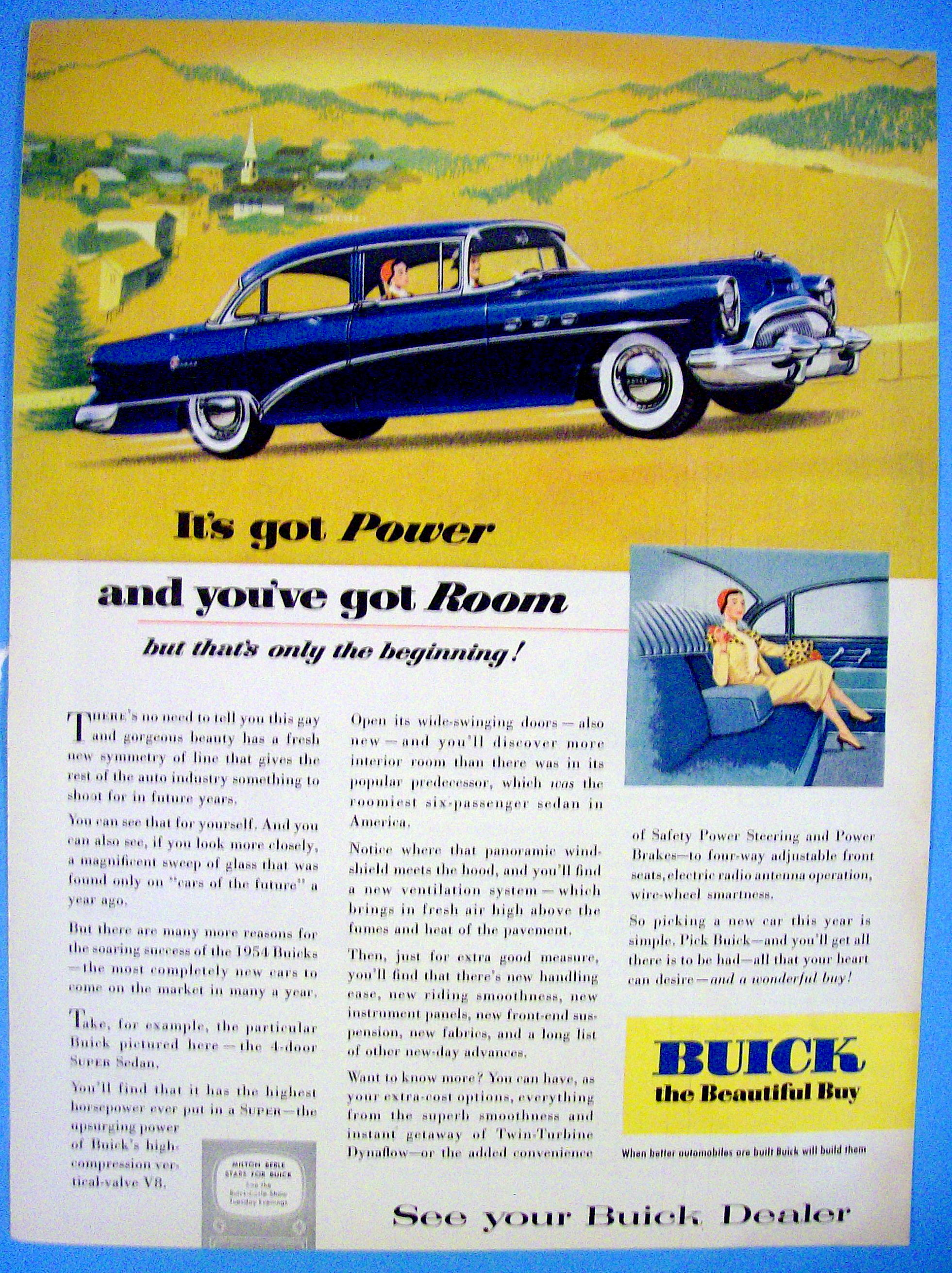 1954 Buick with More Power & Room