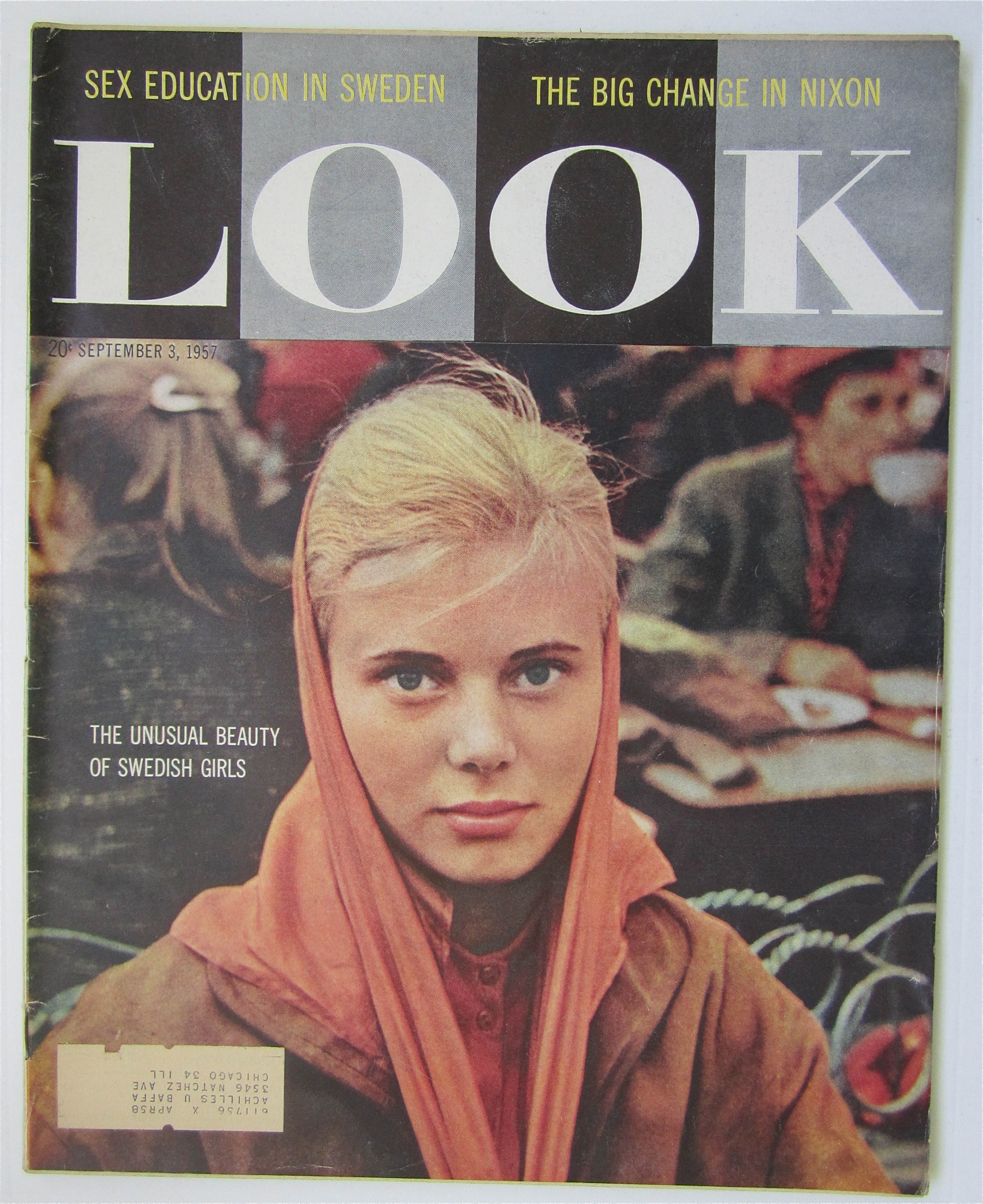 Look Magazine September 3, 1957 Swedish Girls