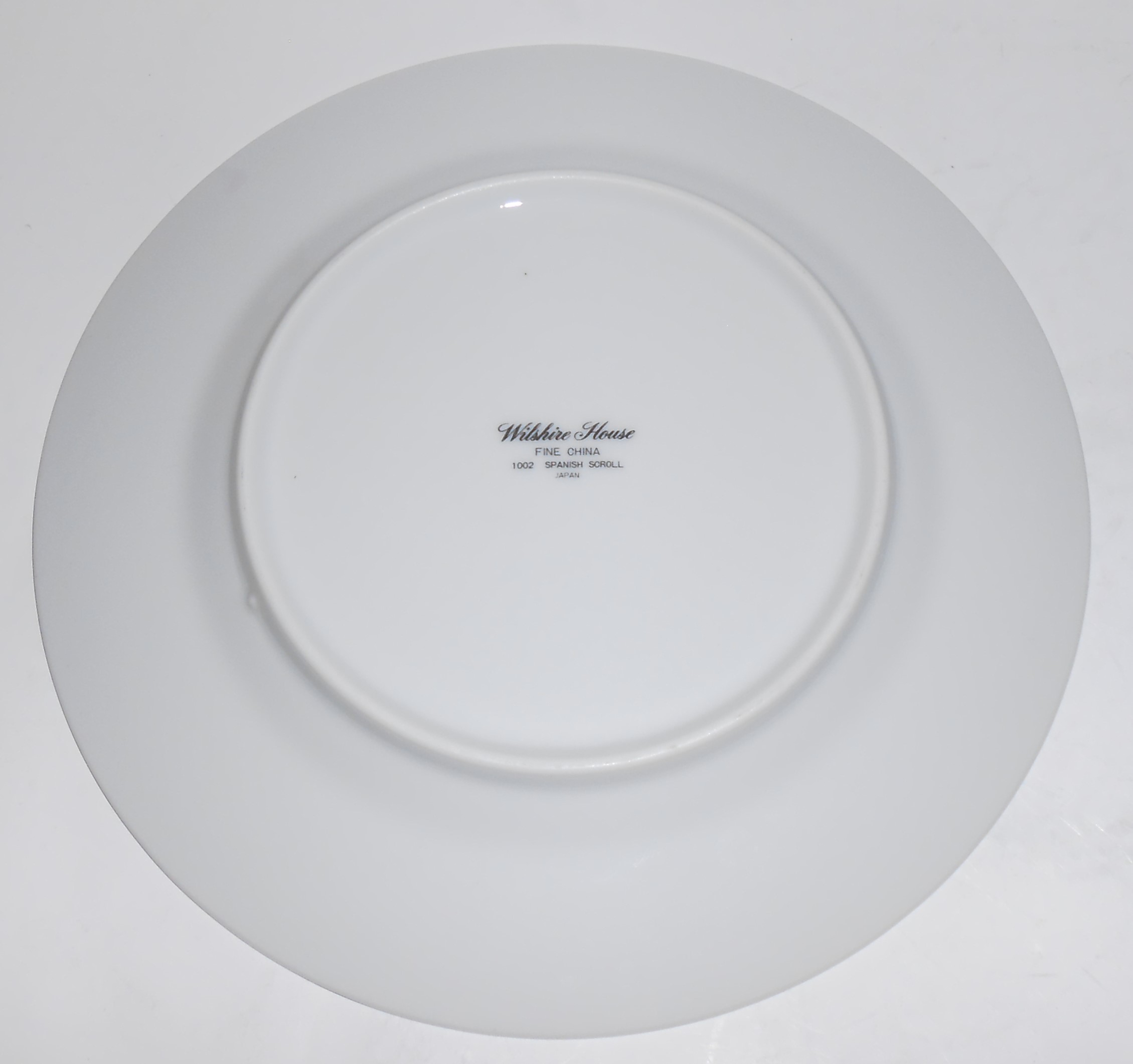 Wilshire House China Spanish Scroll w/Gold Salad Plate
