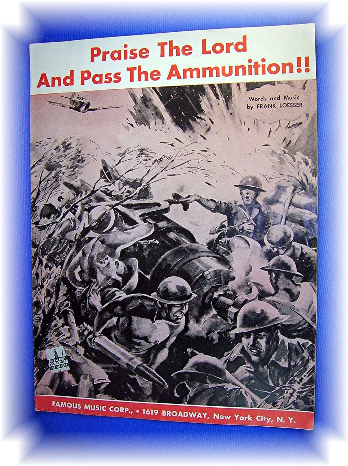 Sheet Music Praise The Lord And Pass The Ammo